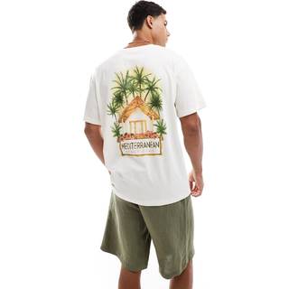 Jack & Jones Beach Club Relaxed Fit Tee Egret