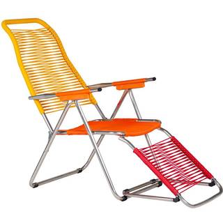 Fiam, Spaghetti solstol pop yellow/orange/red/orange aluminium