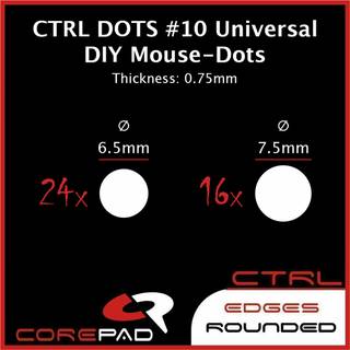 Corepad Dots CTRL - Universal DIY - Ø 6.5/7.5mm - 0.75mm