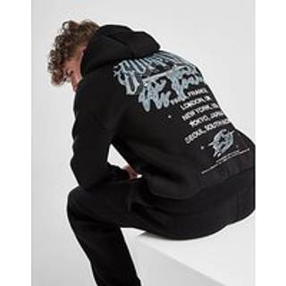 Supply & Demand Chrome Star Overhead Hoodie Junior, Sort - 8-10Y