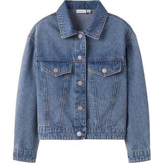 NAME IT Denim Jakke Mila Medium Blue Denim