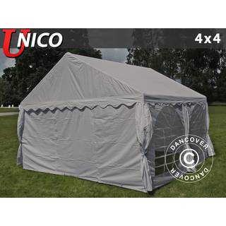 Partytelt Festtelt UNICO 4x4m, Sand