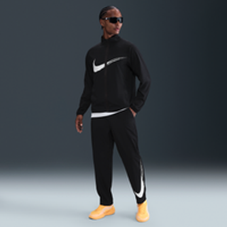 Alsidige Nike Form Dri-FIT-bukser med åben kant til mænd - sort - S