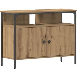 Badeværelsesskabsunder med dør artisan eg 80 x 30 x 60 cm
