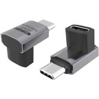 Microconnect Mc-usb4af Usb-kabel Usb-c Usb-c Aluminium, Sort
