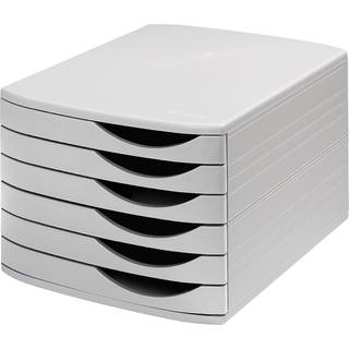 Jalema Skrivebordsskuffer med 6 skuffer Grå