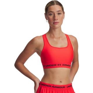 Crossback Mid Women's Sports Bra Racer Red / Black L