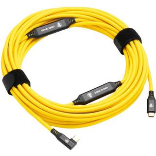 COBRAUNION USB-C TO USB-C 90° 10M, 5G YELLOW