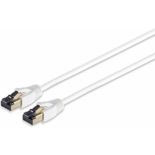 Cat 8.1 S/FTP LSZH Netværkskabel - Hvid - 3 m