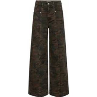 Co'couture Camoucc Denim Wide Jeans Bukser 31588 77-Camouflage (XLARGE)
