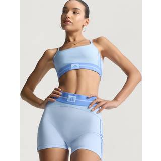 Hyperglam Rib 4 korte tights - Glow Blue / Blue Fusion - S