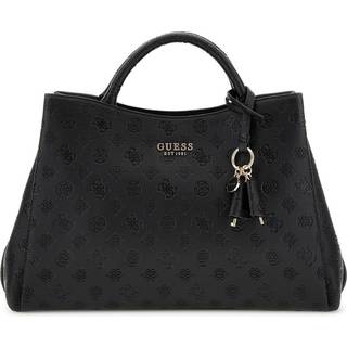 Guess Phoebe Peony Debossed Håndtaske sort
