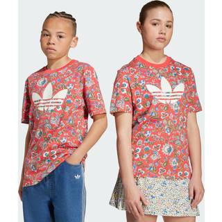 adidas Originals x Liberty London Kids T-shirt - Semi Lucid Red / Multicolor - 176