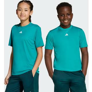 Train Essentials Logo Regular Fit Kids T-shirt - Pure Teal / White - 128