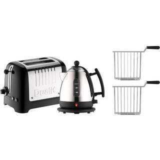 Dualit Elfedel & Brødrister kombinationspakke, sort