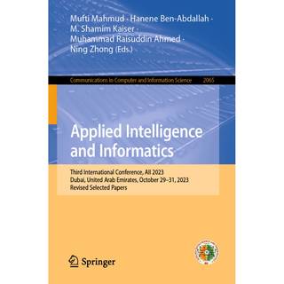 Applied Intelligence and Informatics