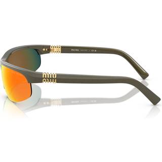 Miu Miu MUA02S 17Y5M0 70 Solbriller Kvinder Grøn - Metallic Khaki Green - 70mm