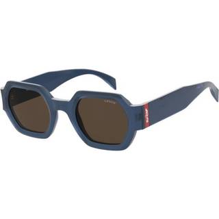 Levi&#39;s LV 1079/S FLL/70 49 Solbriller Kvinder Blue - Transparent Aegean Blue - 49mm