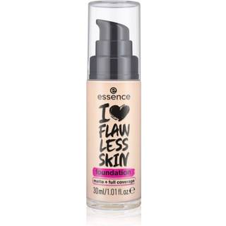 essence I LOVE FLAWLESS SKIN Foundation med høj dækkeevne  med mat effekt Skygge 10 30 ml - 30 ml