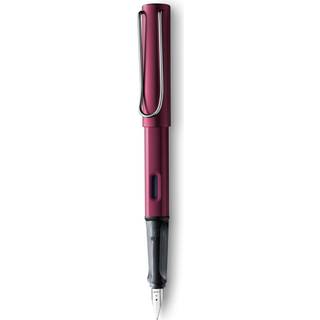 Lamy al -Star Fountain Pen - Elegant design Cool Pens Best Pens til glat skrivning Lys Aluminium - Purple Extra Fine Point Pen