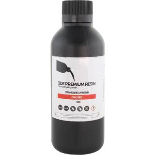 3DE Premium Resin - Standard - Chili Red - 1kg