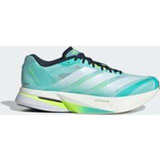 Adizero Boston 13 sko - Flash Aqua / Cloud White / Lucid Lemon - 38