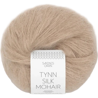 Tynd Silk Mohair garn fra Sandnes Garn - Lys beige