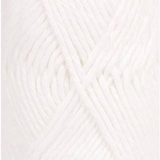 Drops Paris Uni Colour - Hvid farve 16, 50 gram