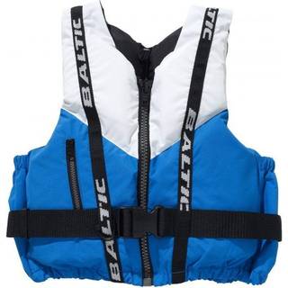 Sejlervest Baltic Genua 50N, hvid/turkis, Small (40 - 50 kg)