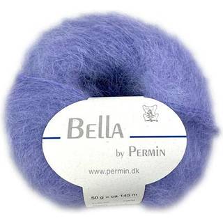 Bella Permin garn - Mohairgarn med uldgarn & polyamid - fv 883254 Lys Lilla