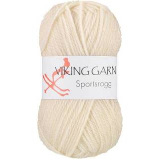 Viking Sportsragg 502 Natur Indhold: 60% Uld, 20% akryl, 20% nylon Vægt/længde: 50 gram = ca. 100 meter Anbefalede pinde: 3.50 mm Strikkefasthed: 10 cm = 23 m Vask: Uldvask / Max 30°C / Tørres fladt.