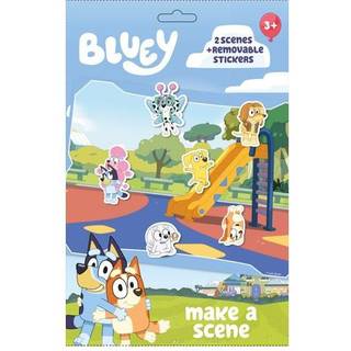 Euromic BLUEY Stickers set create a scene.paper envelope