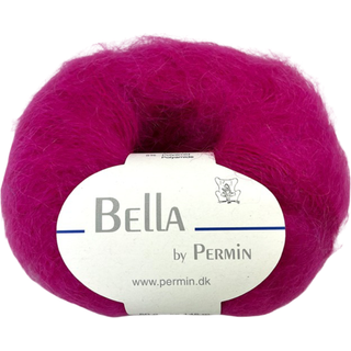 Bella Permin garn - Mohairgarn med uldgarn & polyamid - fv 883247 Pink