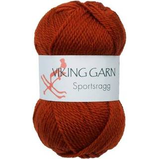 Viking Sportsragg 543 Brændt orange Indhold: 60% Uld, 20% akryl, 20% nylon Vægt/længde: 50 gram = ca. 100 meter Anbefalede pinde: 3.50 mm Strikkefasthed: 10 cm = 23 m Vask: Uldvask / Max 30°C / Tørres fladt.