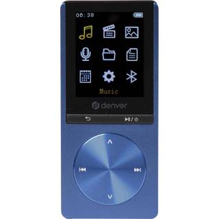 DENVER MP-1820BUMK2 BLUE - MP3-Afspiller 4 GB