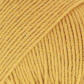 DROPS COTTON Merino 15 Sennepsgul Indhold: 50% Uld, 50% Bomuld Garngruppe: B (20 - 22 masker) / 8 ply / DK / worsted Vægt/længde: 50 g = ca. 110 meter Anbefalede pinde: 4 mm Strikkefasthed: 10 x 10 cm = 21 m x 28 p Maskinvask, Finvask 40ºC / Brug aldrig skyllemiddel / Tørres fladt.