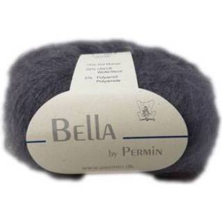 Bella Permin garn - Mohairgarn med uldgarn & polyamid - fv 883209 Grå