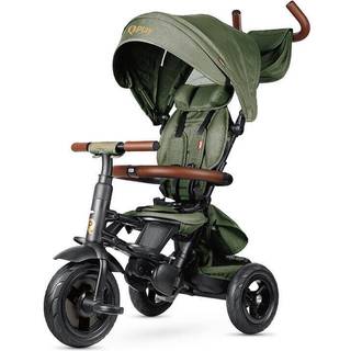 QPlay Rito Delux 6-i-1 Sammenklappelig Trehjulet Cykel, Olivengrøn