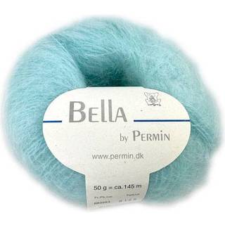Bella Permin garn - Mohairgarn med uldgarn & polyamid - fv 883253 Mint