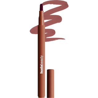 Huda Beauty - Lip Contour Lip Stain - Læbeblyant - Lip Contour Stain Warm Brown - For Women - Beige