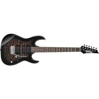 Ibanez GRX70QA-TKS Transparent Black Burst Elektrisk guitar