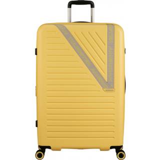 American Tourister Dynabelt Kuffert med 4 hjul gul