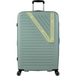 American Tourister Dynabelt Kuffert med 4 hjul grå grøn