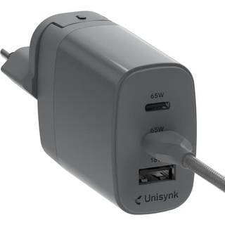 Unisynk 3-port 65w Global Multi-charger 65w