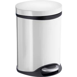 Pedalspand 6L Smedbo Outline Lite FK662 Mat Hvid