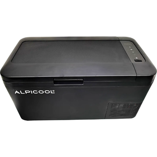 Alpicool K18 kompressor køleboks sort - 18 liter (På lager i varehus)