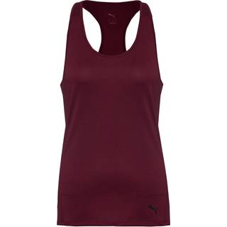 Women&#39;s Puma TAD ESSENTIALS Racerback Tank, Red, Size XS, Clothing - Ruby Shimmer - XS
