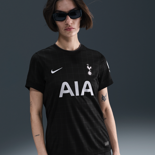 Tottenham Hotspur 2025/26 Stadium Away Nike Dri-FIT Replica-fodboldtrøje til kvinder - sort - XL (EU 48-50)