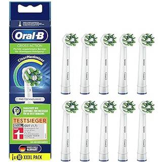 Oral-B Tandbørstehoveder Cross Action Børstehoveder, 10 stk.