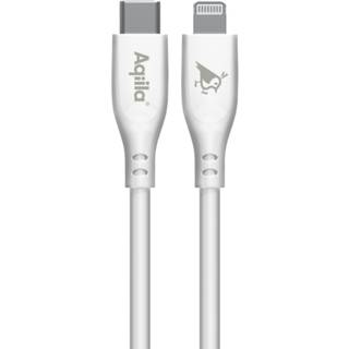 Aqiila Aqiila Cablebird CS22 USB C - Lightning 30W silikone 2m hvid 406009